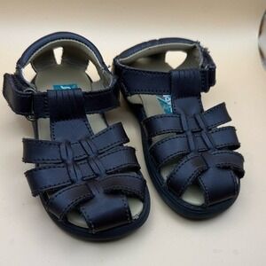 Scott David‎ Children's Brown aux Leather Sandals